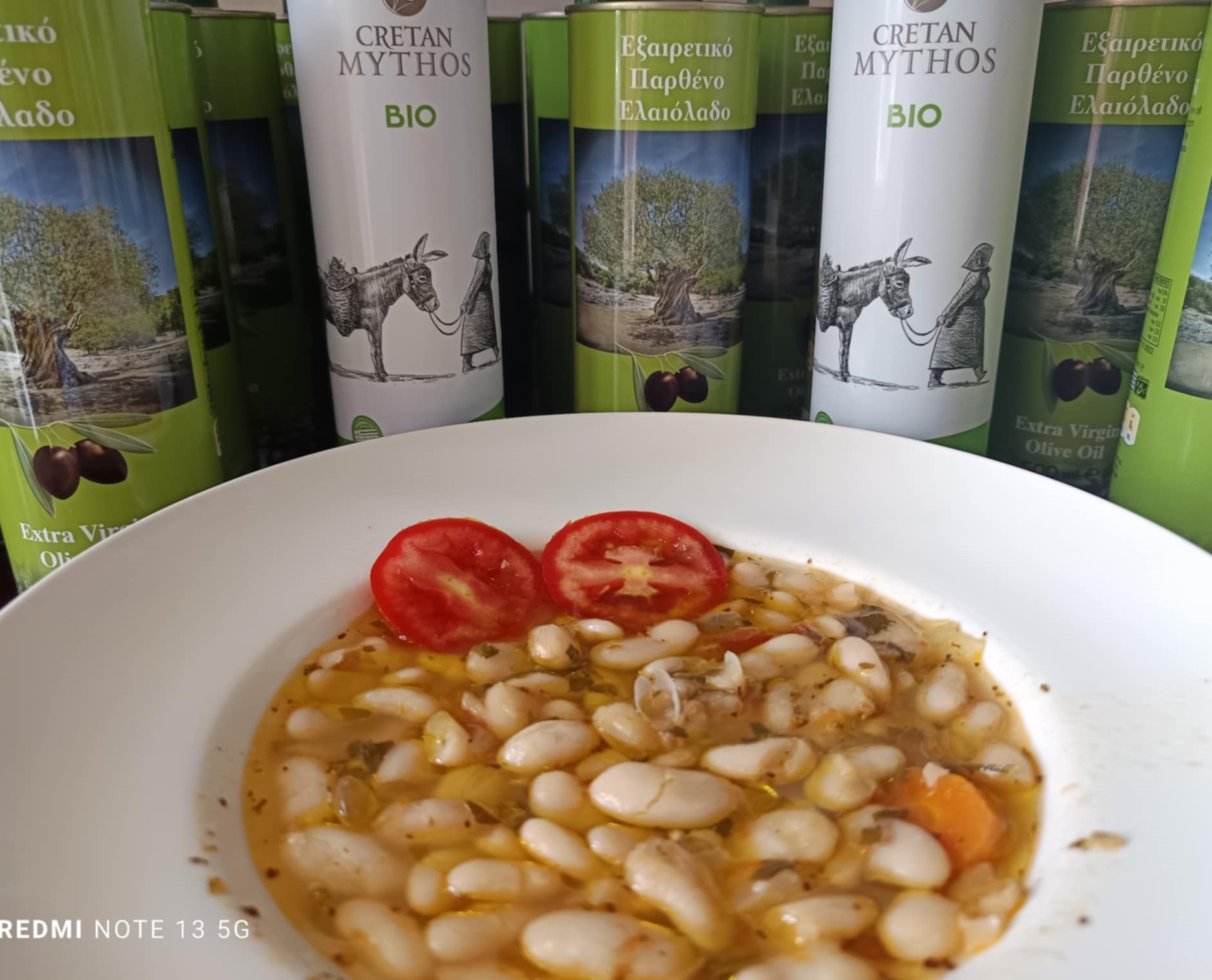 www.cretancorner.gr_white beans_grek bean salad..... Greek Bean Soup Ελληνική Φασολάδα